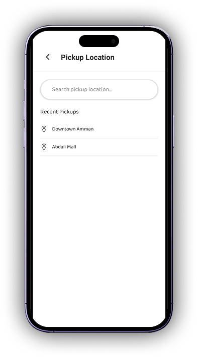 Device Pickup Location